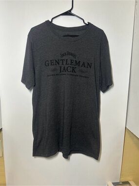 Jack Daniels Gentlemen Jack Dark Gray Short Sleeve Tee